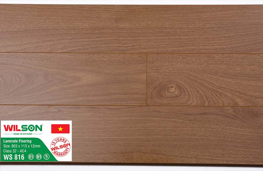 Sàn gỗ Wilson 12mm WS816