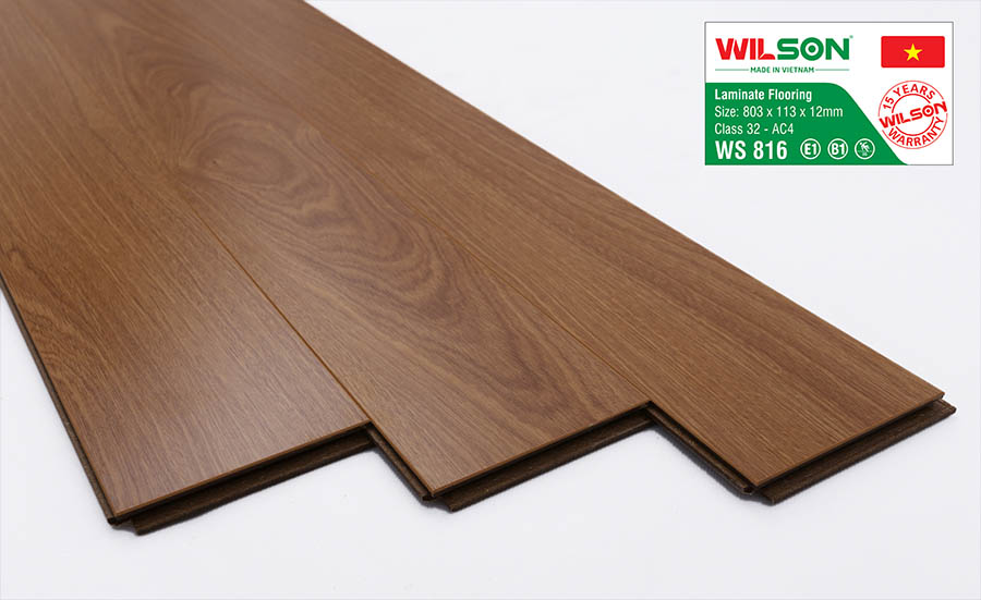 Sàn gỗ Wilson 12mm WS816 - Ảnh 3