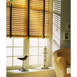 Rèm sáo gỗ 35mm ST034 màu vàng