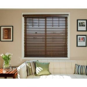Rèm sáo gỗ 35mm ST035 màu nâu