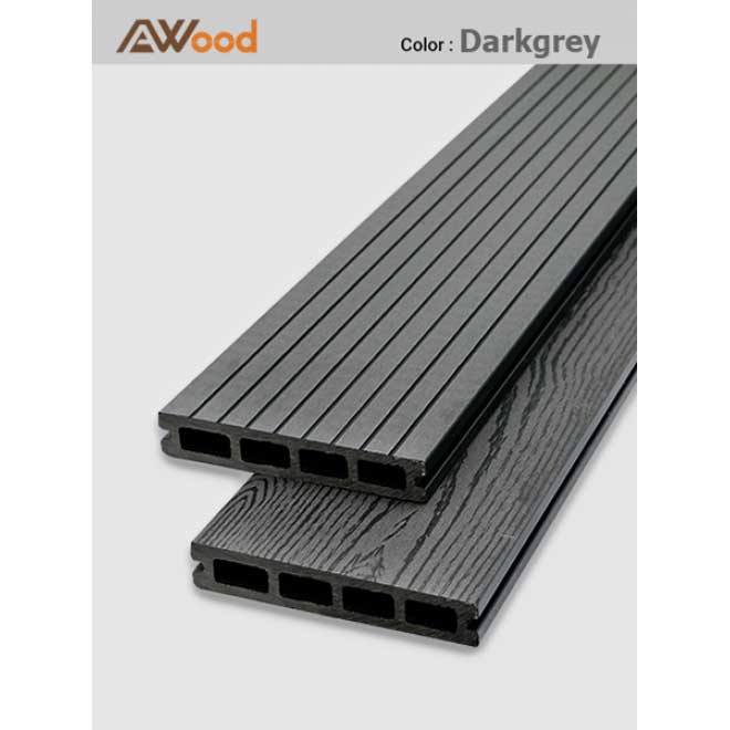 Sàn gỗ ngoài trời AD140x25-6 DarkGrey
