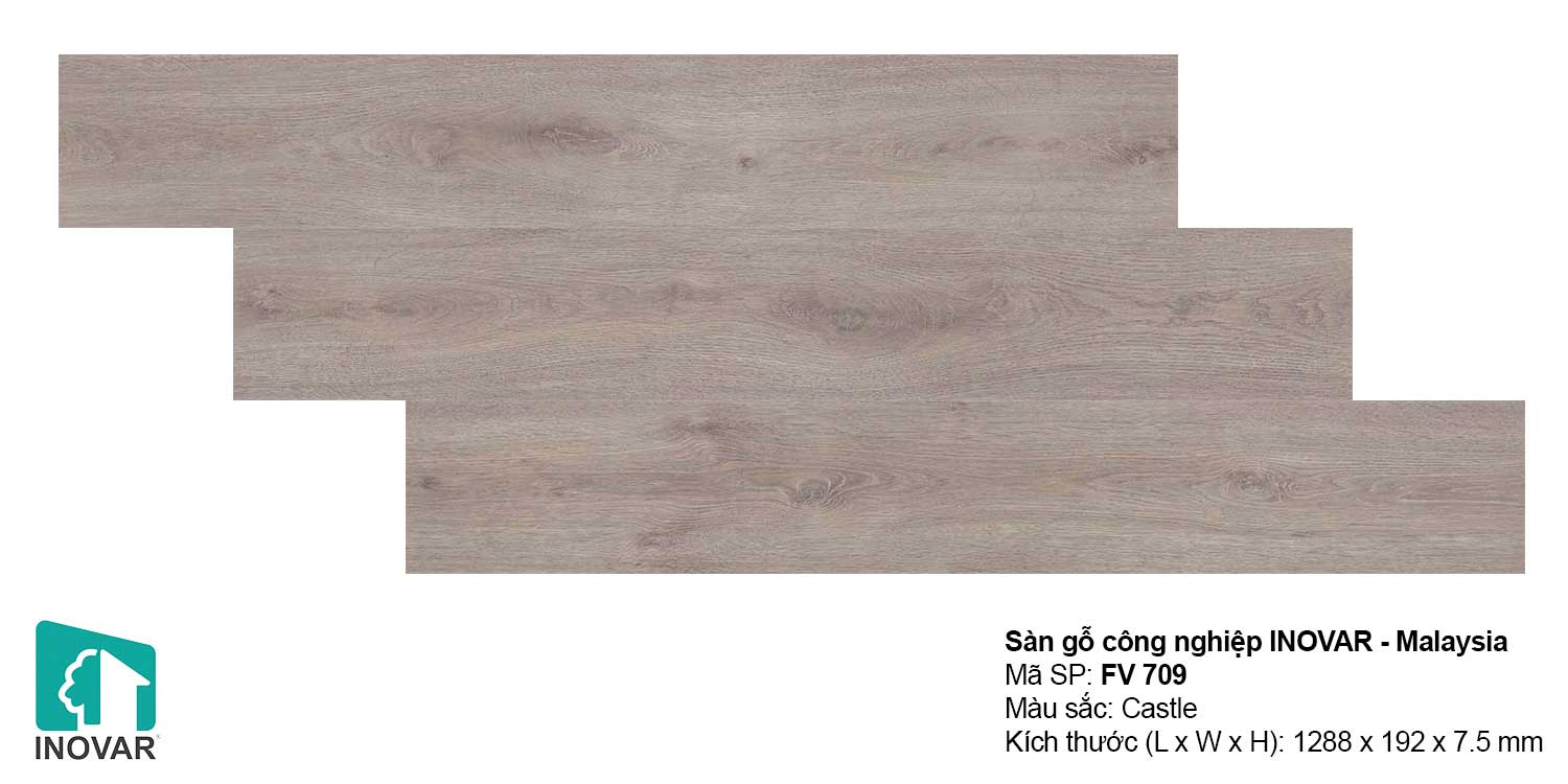 Sàn gỗ Inovar FV709 dày 7.5mm