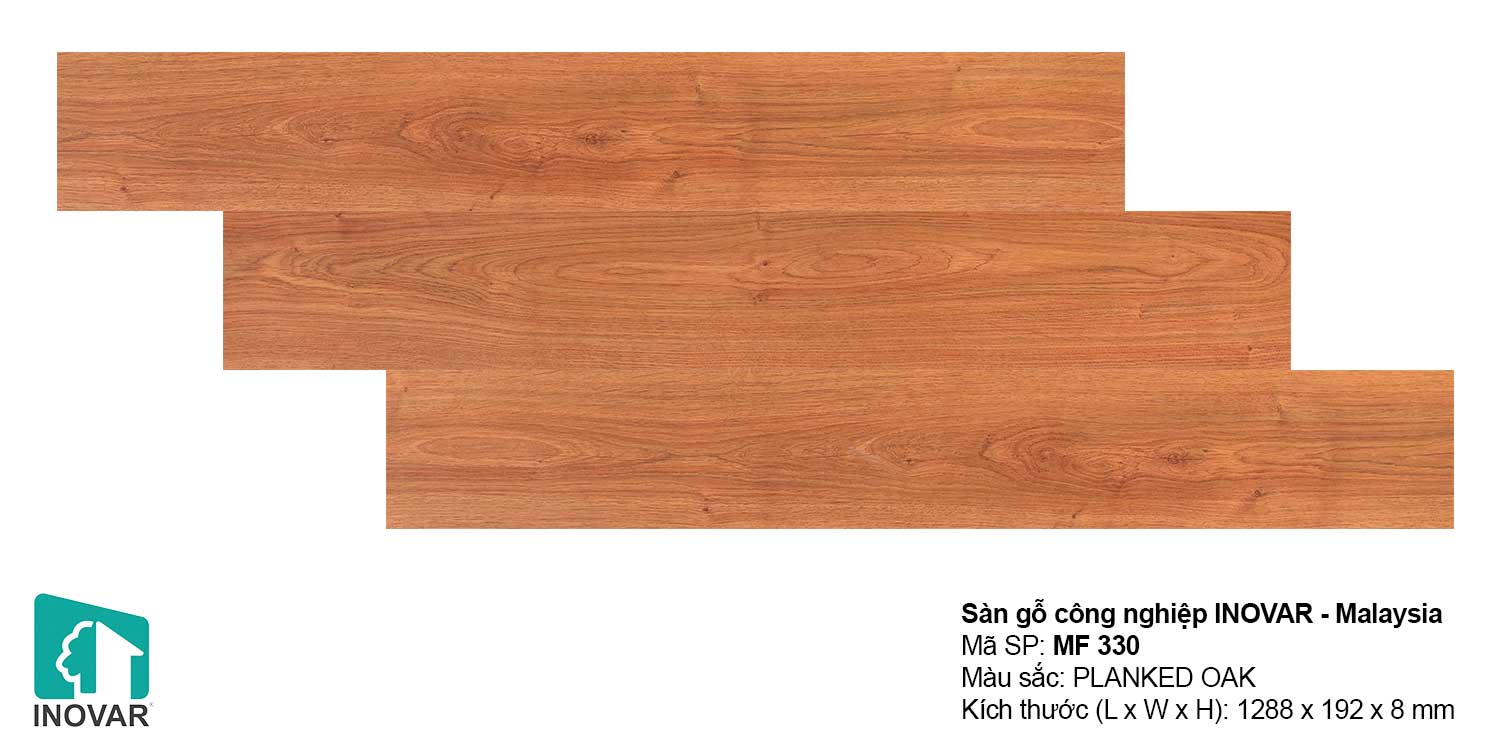 Sàn gỗ Inovar MF330 dày 8mm