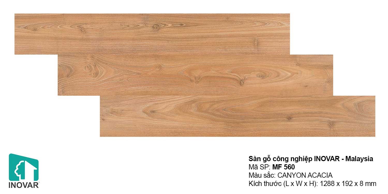 Sàn gỗ Inovar MF560 dày 8mm