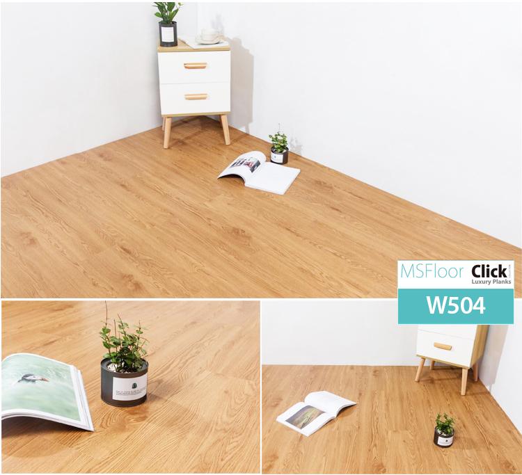 Sàn nhựa bóc dán dày 1.8mm MSFloor W504