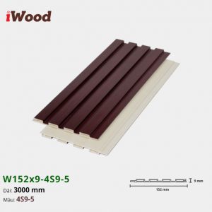 Tấm ốp tường trần 4 sóng iWood 4S9-5