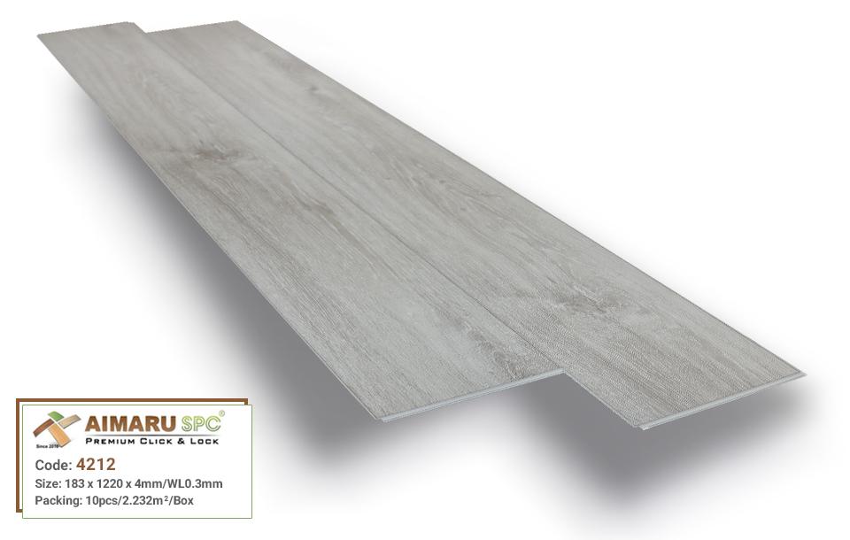 Sàn nhựa hèm khóa Aimaru SPC dày 4mm 4212