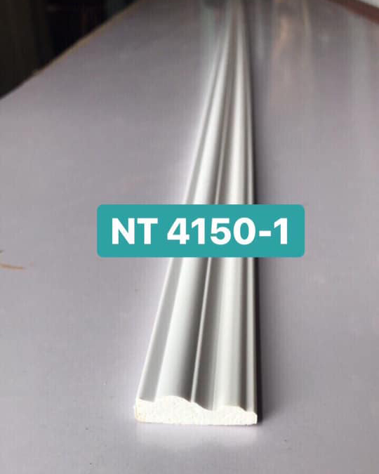 Chỉ khung viền màu trắng 4cm NT4150-1