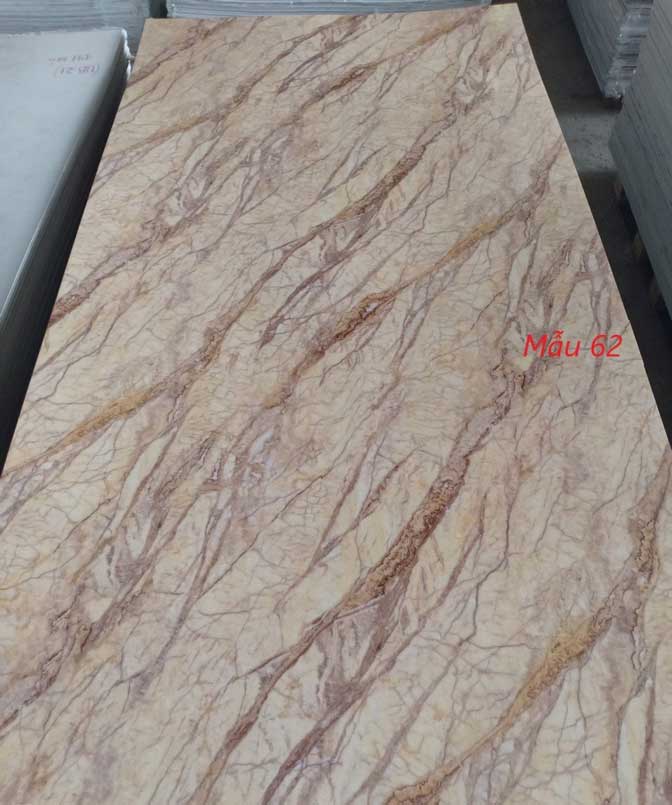 Tấm ốp tường PVC vân đá (nhựa giả đá) mẫu 62